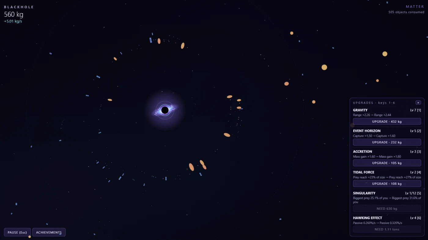 BlackHole gameplay
