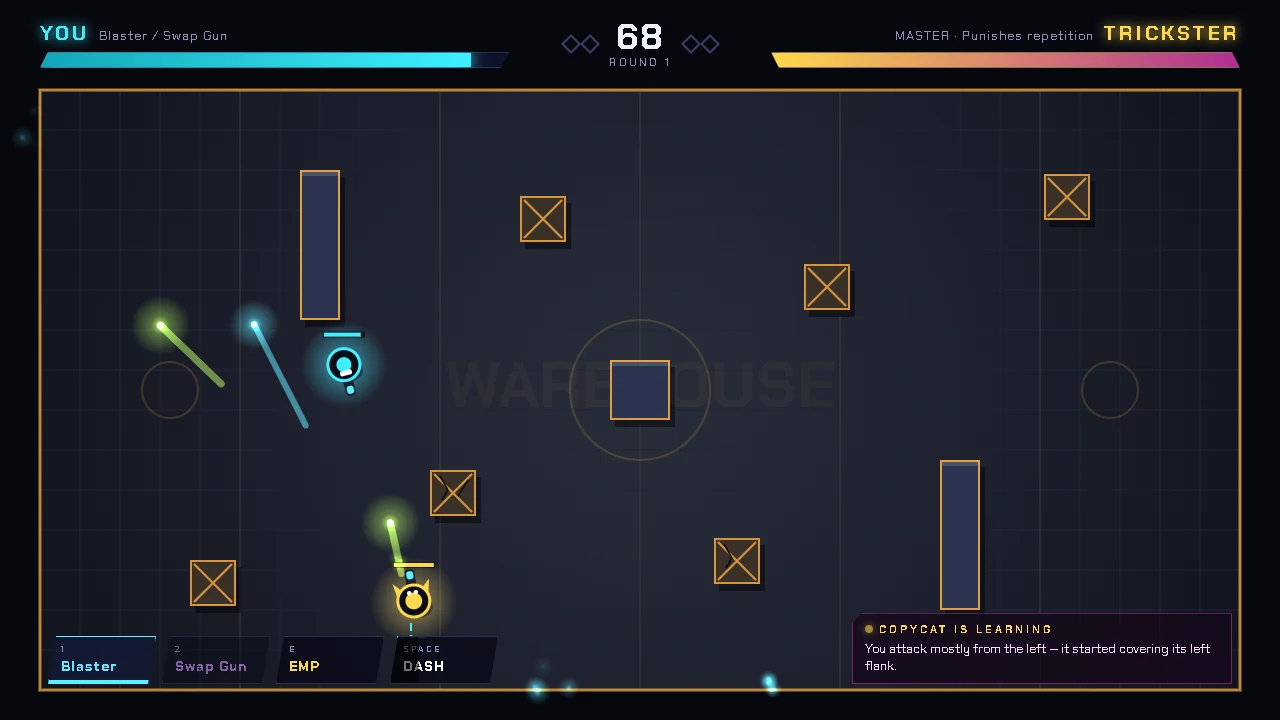 CopyCat gameplay