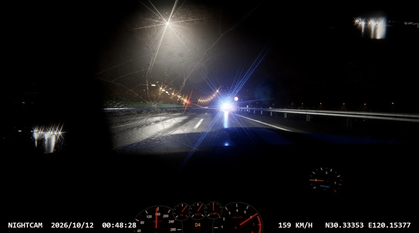 Night Dashcam gameplay